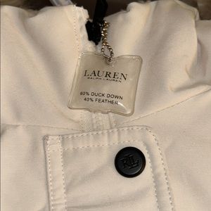 Brand new Ralph Lauren coat 60% duck down 40% feather